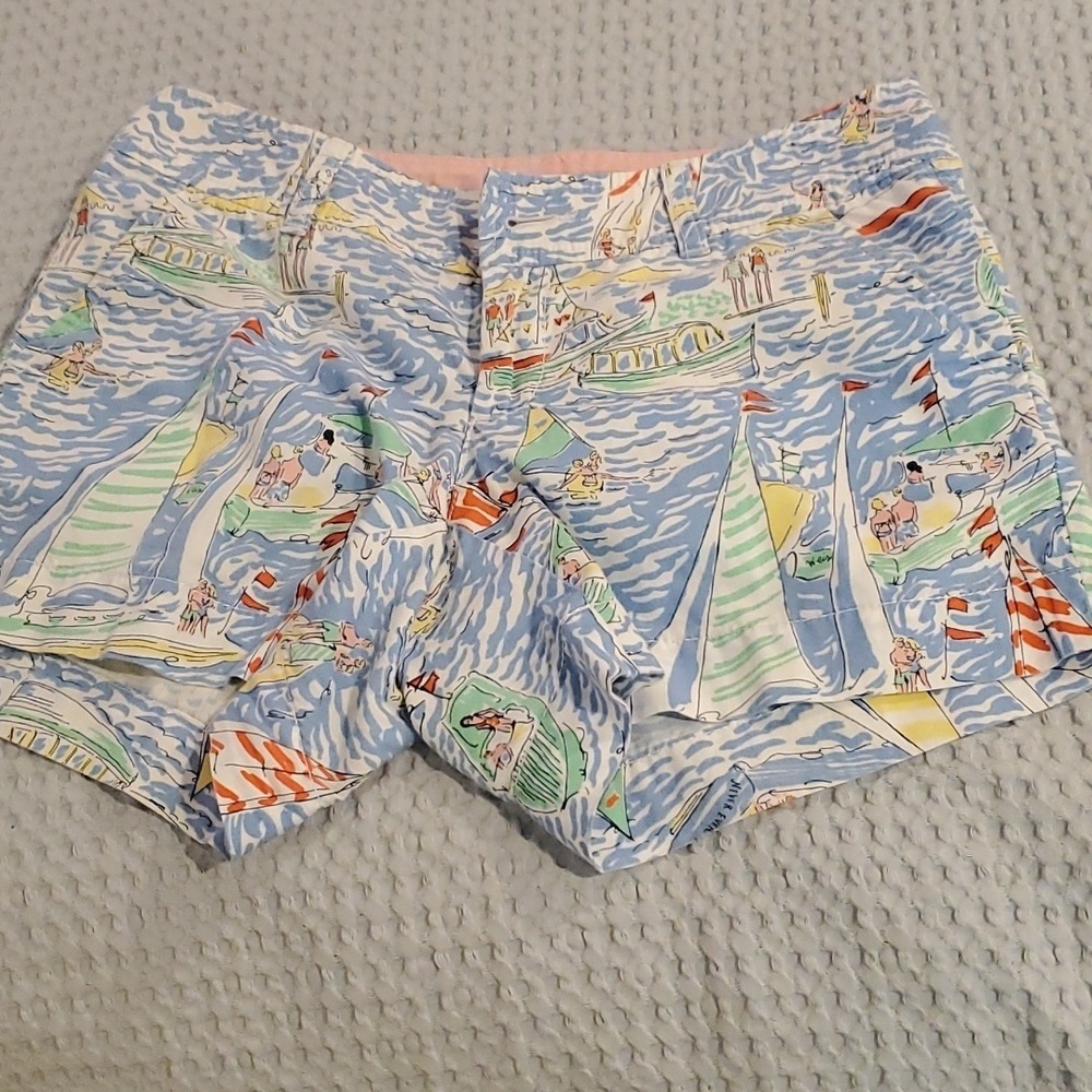 Lilly Pulitzer Callahan Short “Get Nauti” Size 0